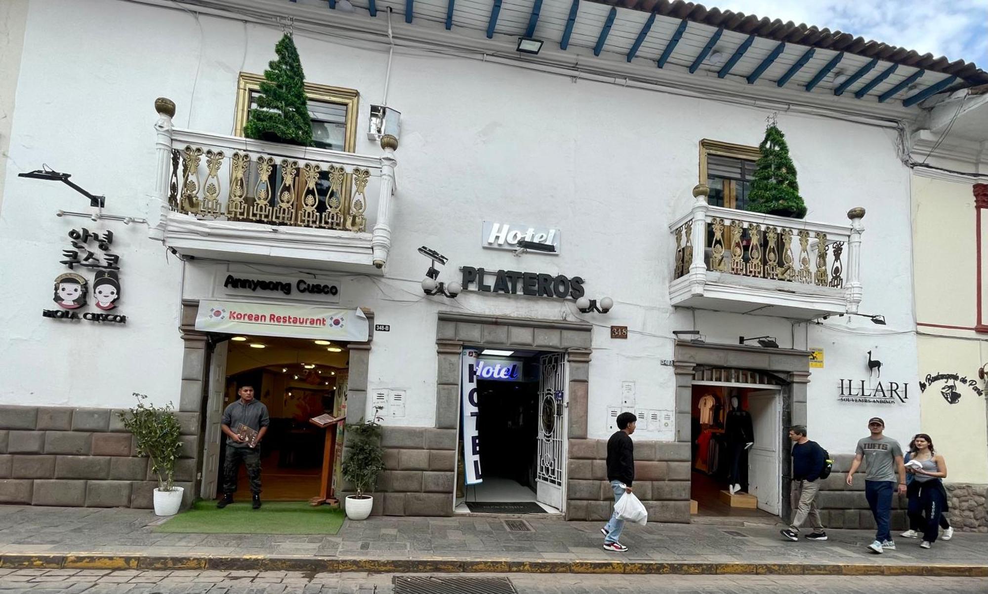 Hotel Plateros 쿠스코 외부 사진